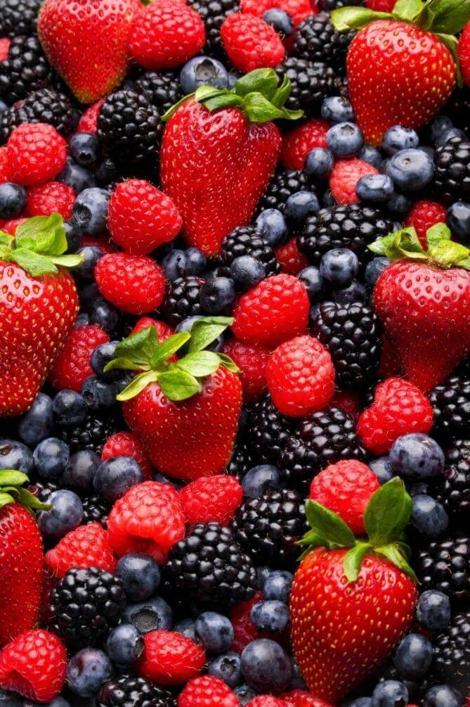 Фотообои Ягоды, тематика: фрукты и ягоды
