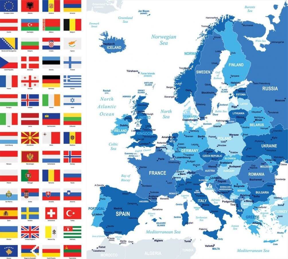 Описать страну европы по плану 7 класс